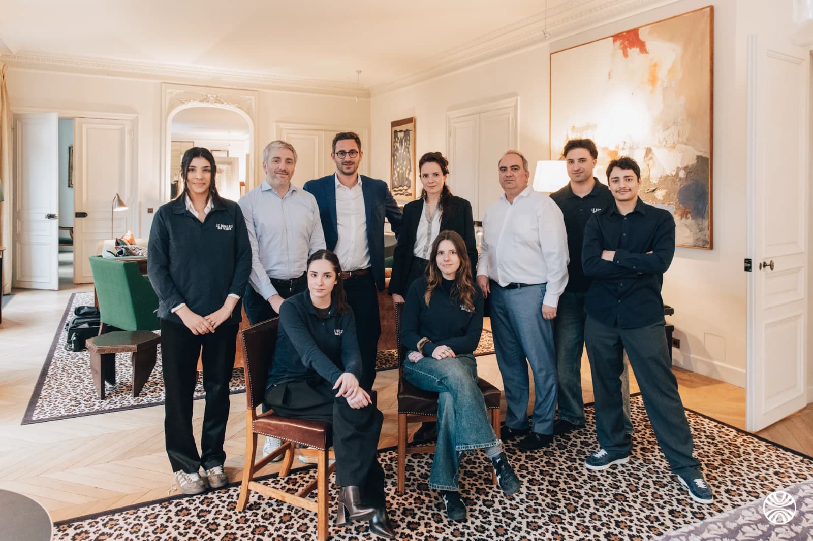 photo equipe bureau des talents