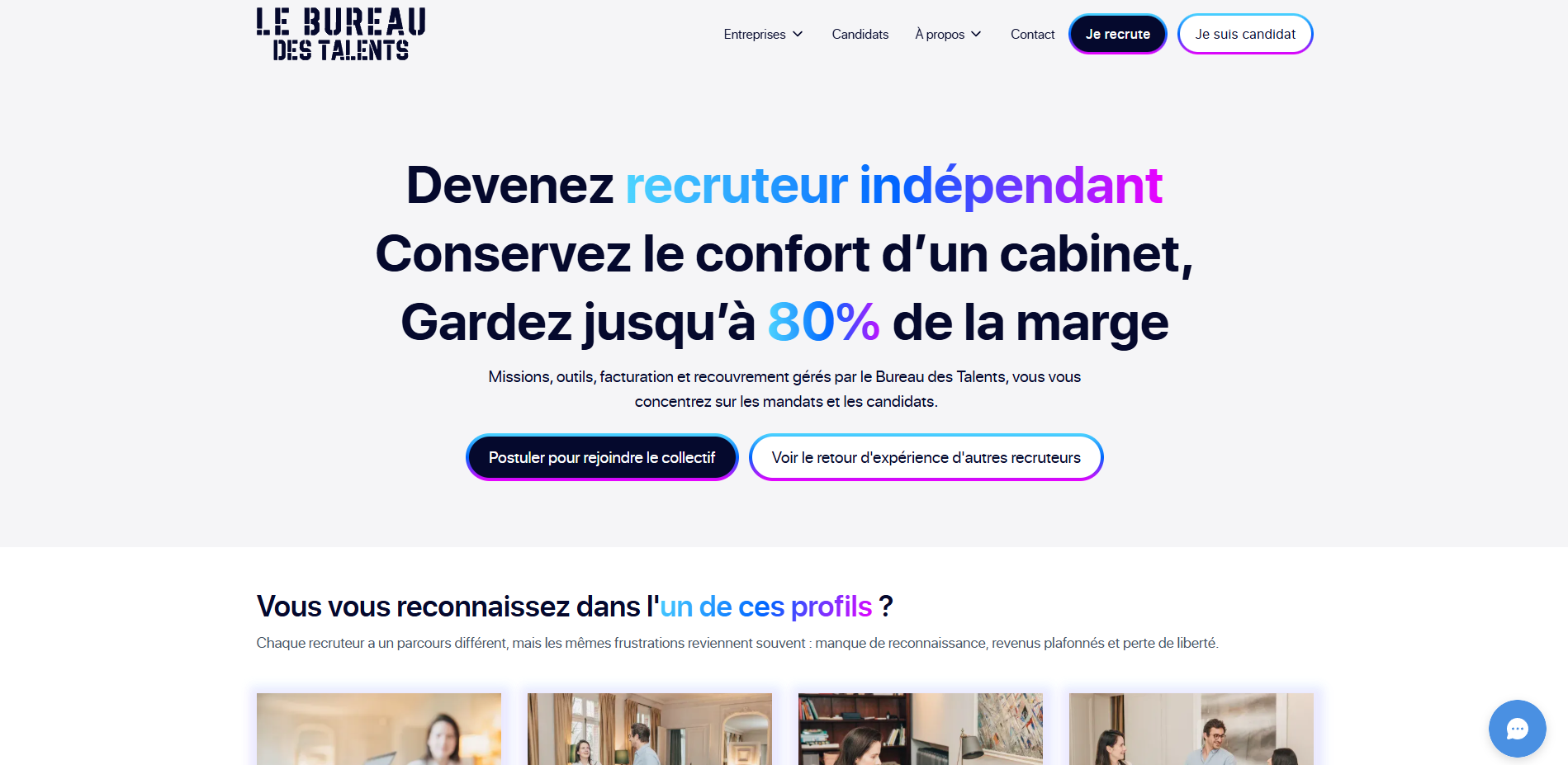Meilleurs collectifs de recruteurs indépendants en France : comparatif 2026